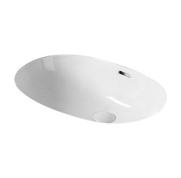 Умывальник врезной под столешницу Santi Line SL-3001 550*400*210 белый глянец