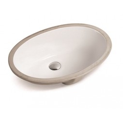 Умывальник врезной под столешницу Santi Line SL-3002 600*390*185 белый глянец