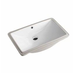 Умывальник врезной под столешницу Santi Line SL-3006 600x375x175 белый глянец
