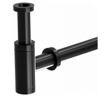 Сифон для умывальника металлический Santi Line SL-115 черный матовый