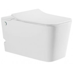 Унитаз подвесной с импульсной системой смыва (сиденье микролифит) Saltiline SL-5032 (в комплекте с инсталляцией)