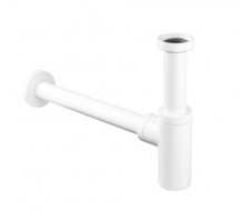 Сифон для умывальника металлический Santi Line SL-119 белый матовый