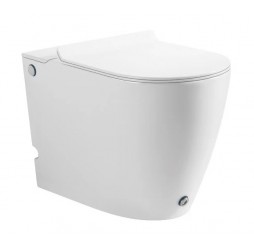 Унитаз напольный приставной с импульсной системой смыва (сиденье микролифит) Saltiline SL-5030