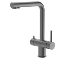 Смеситель для кухни под фильтр Vieir N15036G оружейная сталь