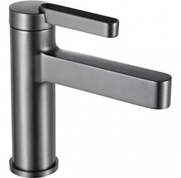 Смеситель для умывальника Vieir V083512G оружейная сталь