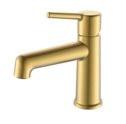Смеситель для умывальника Vieir V103512S матовое золото