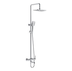 Душевая система с тропическим душем VIEIR V103562 (хром)