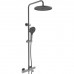 Vieir Душевая система 3 режима с изливом наружного монтажа (оружейная сталь ) V343561G