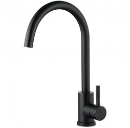 Vieir Смеситель кухонный  (черный матовый ) V15020C