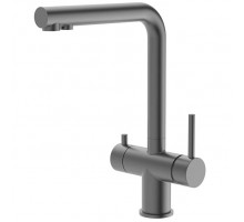 Vieir Смеситель кухонный под фильтр ( 2 воды)  (оружейная сталь ) V15036G/ N15036G