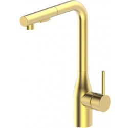 Vieir Смеситель кухонный с выдвижной лейкой (Gold Brushed ) V15053S