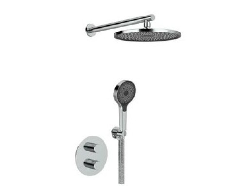 Vieir Душевая система 2 режима термостатическая без излива  встраиваемая (хром ) V25003-2