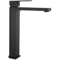 Vieir Смеситель для умывальника, высокий (черный матовый ) V283512C