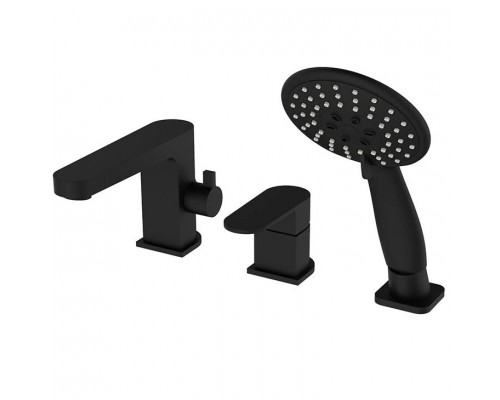 Vieir Смеситель на борт ванны  (черный матовый ) V283532C