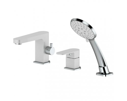 Vieir Смеситель на борт ванны  (белый/хром ) V283532F