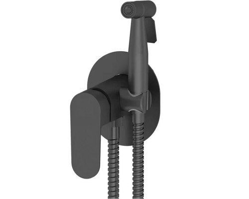 Vieir Смеситель с гигиеническим душем (черный матовый ) V283551C