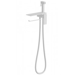 Vieir Смеситель биде, встройка с полкой и держателем полотенца (белый ) V393052F