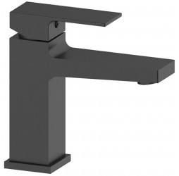 Vieir Смеситель для умывальника, низкий (черный матовый ) V393511C