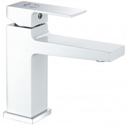 Vieir Смеситель для умывальника, низкий (белый/хром ) V393511F