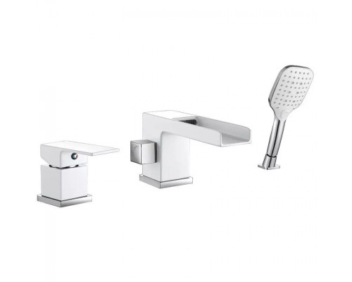 Vieir Смеситель на борт ванны  (белый/хром ) V393532F