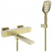 Vieir Смеситель для ванны термостатический с поворотным изливом (Gold Brushed ) V393533S