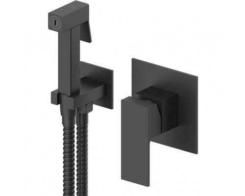 Vieir Смеситель с гигиеническим душем (черный матовый ) V393553C