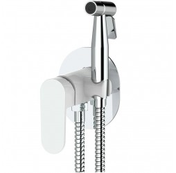 Vieir Смеситель с гигиеническим душем (белый/хром ) V393553F