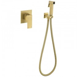 Vieir Смеситель с гигиеническим душем (Gold Brushed ) V393553S