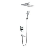 Vieir Душевая система 3 режима с поворотным изливом  встраиваемая (хром ) V393563