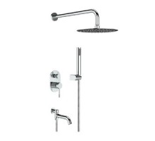 Vieir Душевая система 3 режима с поворотным изливом  встраиваемая (хром ) V403564 / V403564N