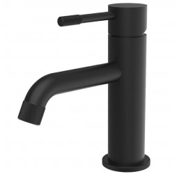 Vieir Смеситель для умывальника, низкий (черный матовый ) V402511C