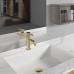 Vieir Смеситель для умывальника, низкий (Gold Brushed ) V402511S