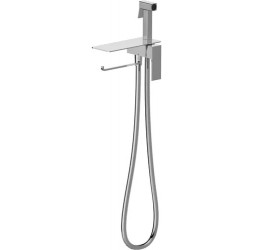 Vieir Смеситель биде, встройка с полкой и держателем полотенца (хром ) V393052