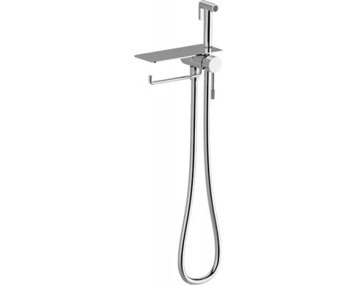 Vieir Смеситель биде, встройка с полкой и держателем полотенца (хром ) V403052