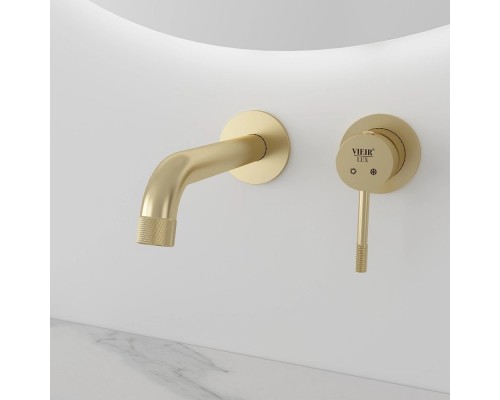 Vieir Смеситель для умывальника, встраиваемый (Gold Brushed ) V403513S