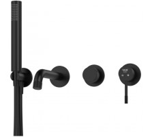 Vieir Смеситель для ванны встраиваемый (черный матовый ) V403532C