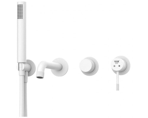 Vieir Смеситель для ванны встраиваемый (белый ) V403532F