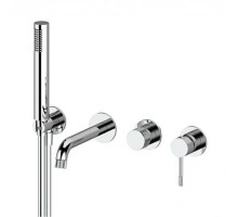 Vieir Смеситель для ванны, V403532N, сатин встраиваемые