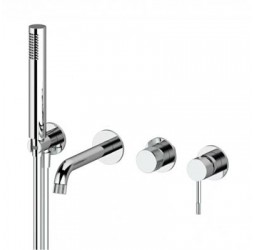 Vieir Смеситель для ванны, V403532N, сатин встраиваемые