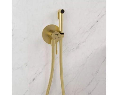 Vieir Смеситель с гигиеническим душем (Gold Brushed ) V403553S
