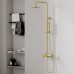 Vieir Душевая система 3 режима с изливом наружного монтажа (Gold Brushed ) V403562S