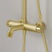 Vieir Душевая система 3 режима с изливом наружного монтажа (Gold Brushed ) V403562S