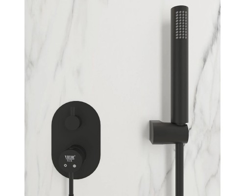 Vieir Душевая система 3 режима с поворотным изливом  встраиваемая (розовое золото ) V403564R