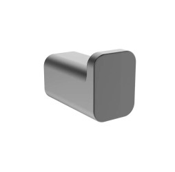 V5201G VIEIR Крючок одинарный для полотенца, серый