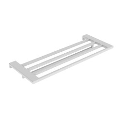 Полотенцедержатель с полкой, белый  Vieir  V5220F