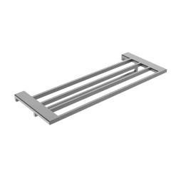 Полотенцедержатель с полкой, серый  Vieir  V5220G