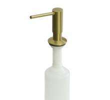 Vieir Встраиваемый дозатор для моющих средств, золото матовое (Gold Brushed ) VR090S