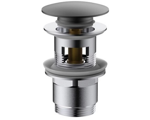 Донный клапан для раковины Vincea DPU-1B01GM с переливом