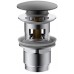 Донный клапан для раковины Vincea DPU-1B01GM с переливом