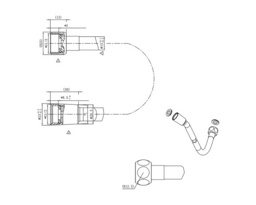 Душевая система Vincea Inspire VSFW-4I212CH